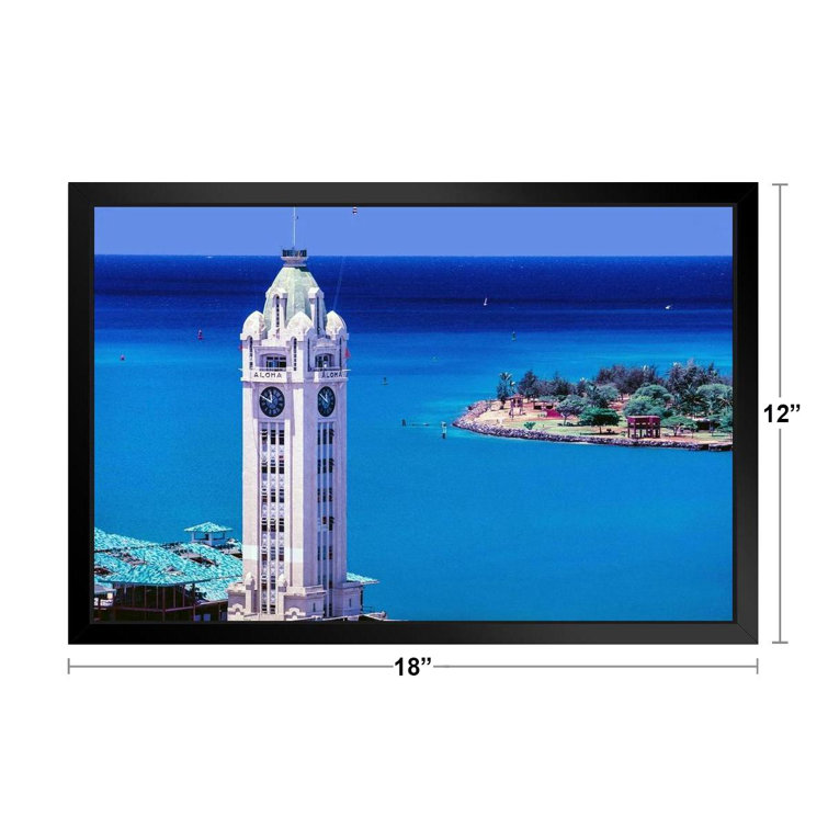 Longshore Tides Downtown Honolulu And The Aloha Tower Lighthouse Photo